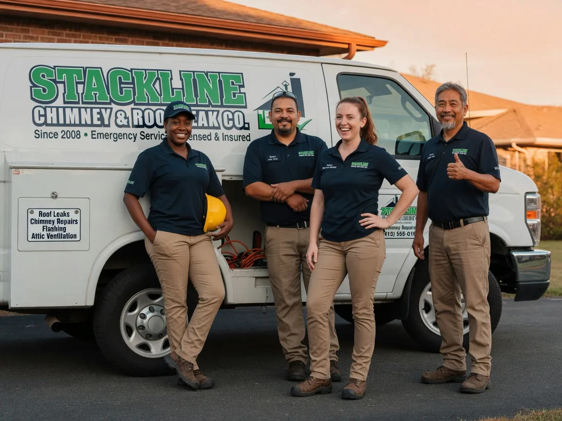 Chimney flashing repair company in Free Soil, MI